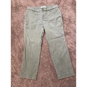 Lila Ryan Women Green Jeans Jeggings Size 8 Cool Pockets